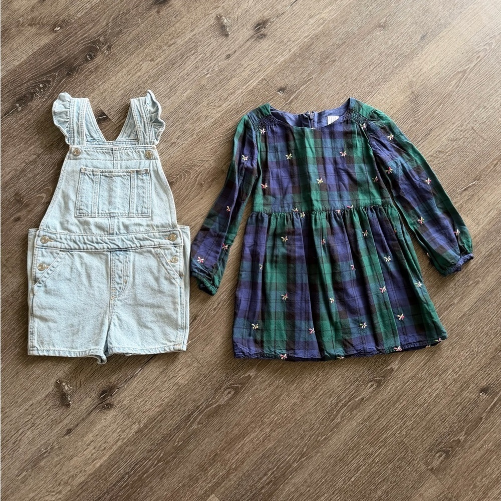 GAP Light Blue Denim Overalls